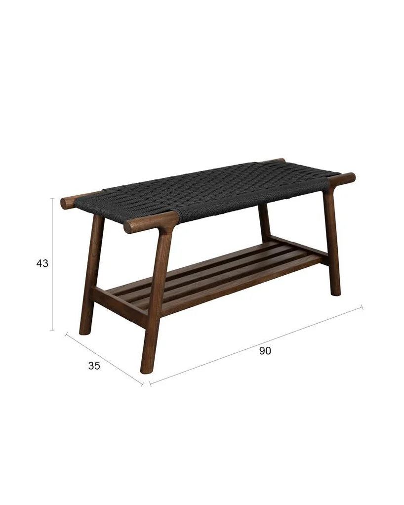 Bench Kintaro Walnut - Image 4