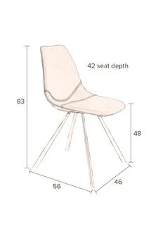 Black Franky Chair - Image 6