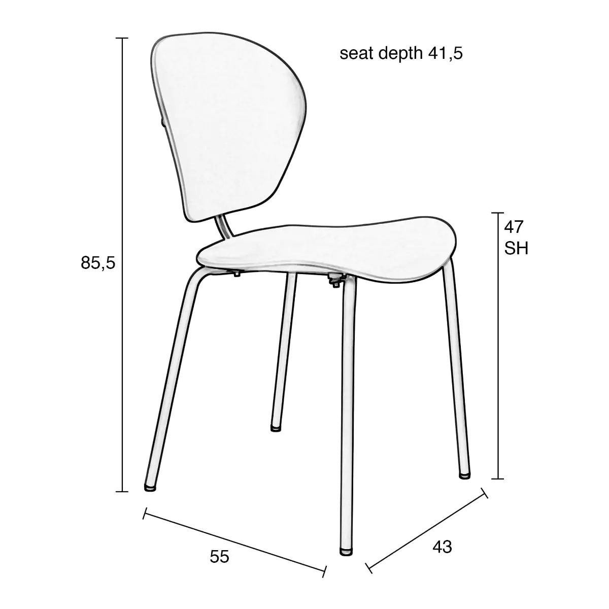 Chair Ocean Coconut Milk - Image 10