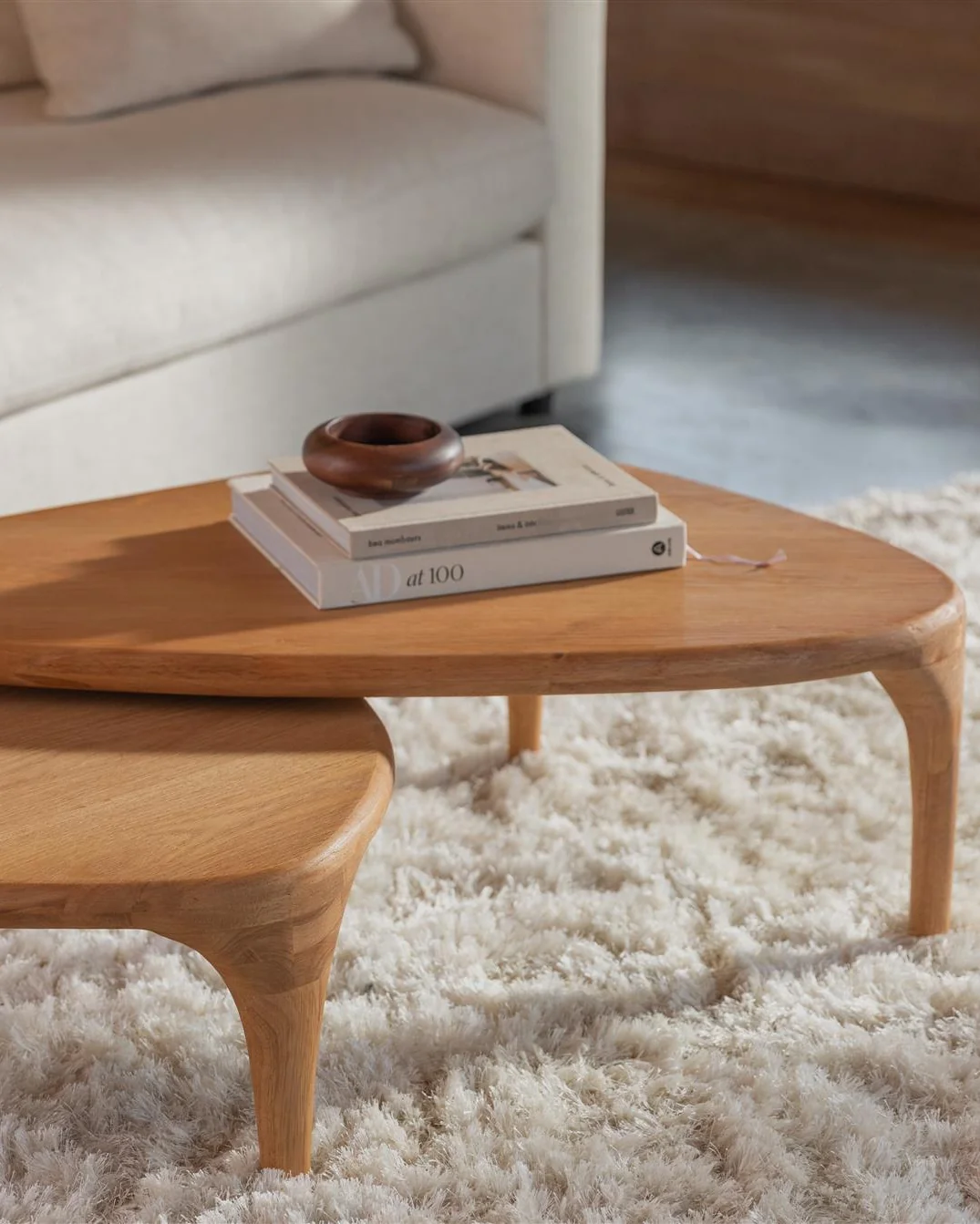 Coffee Tables Isla Set of 2- Natural - Image 2