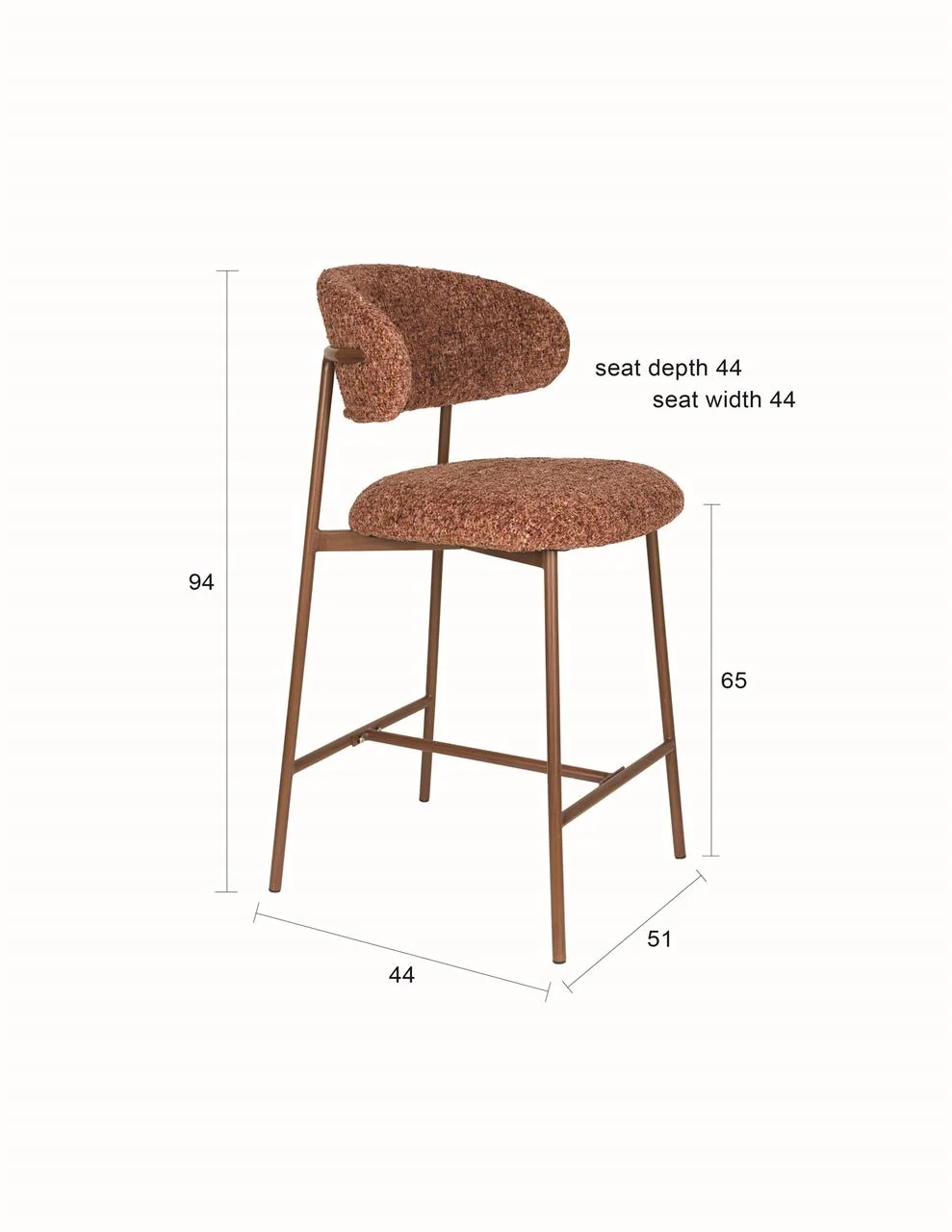 Counter Stool Claes Terra - Image 11
