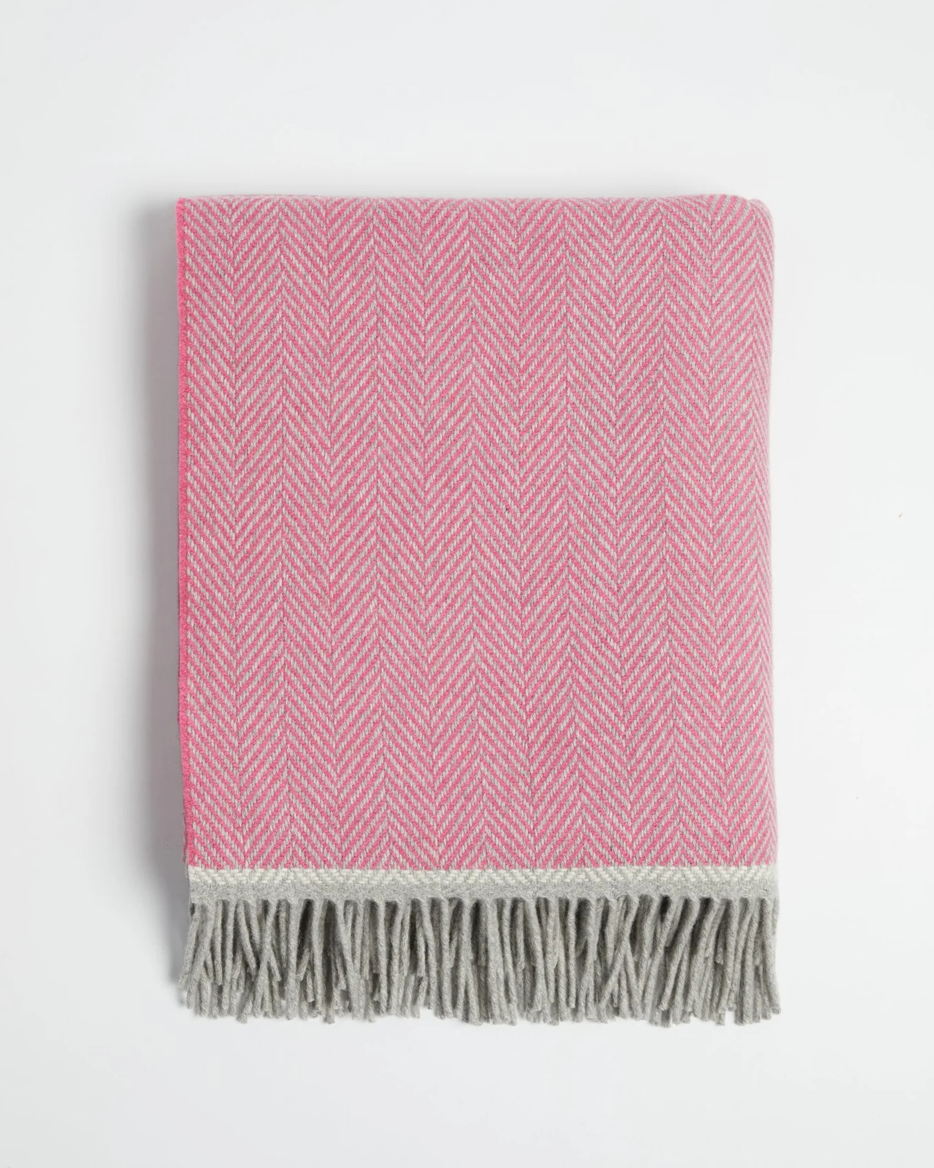 Foxford Croía Cashmere and Lambswool Throw - Image 3