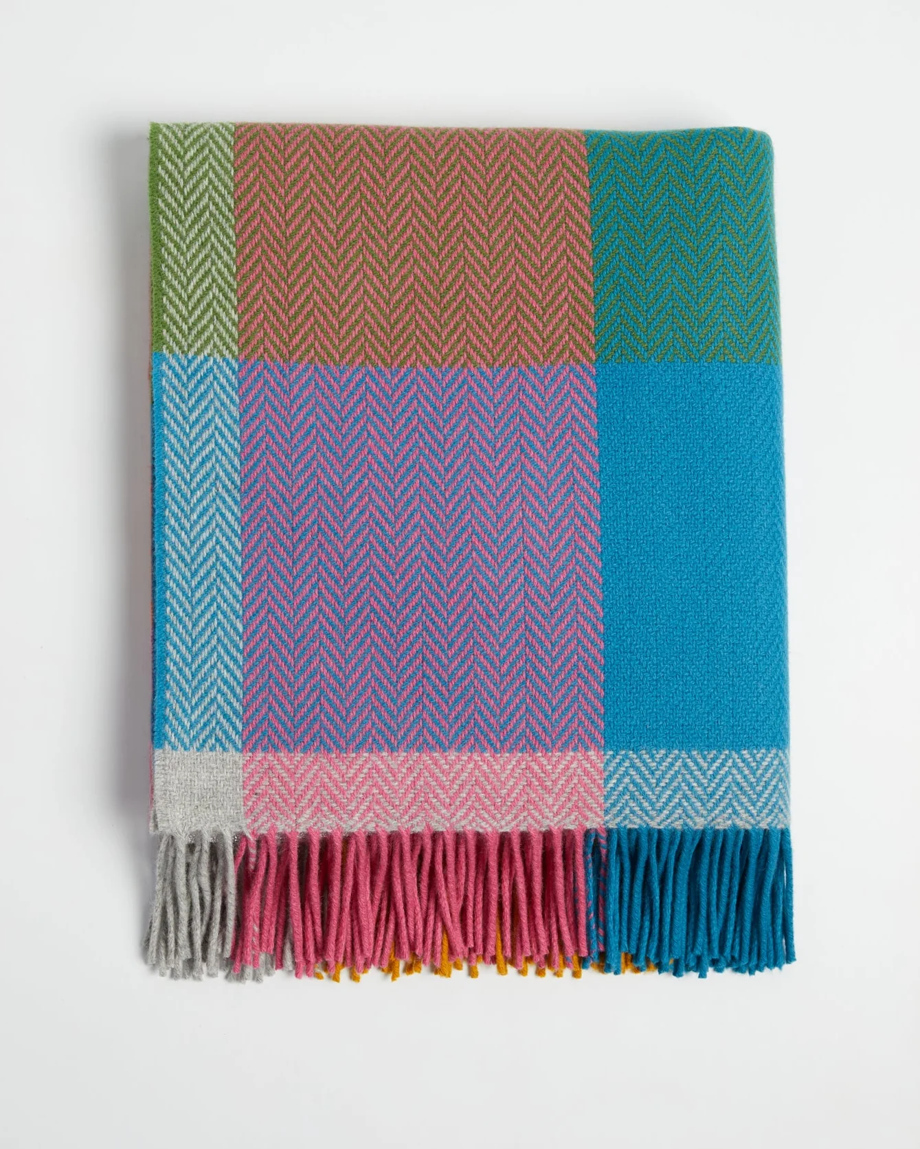 Foxford Deel Cashmere and Lambswool Throw - Image 3