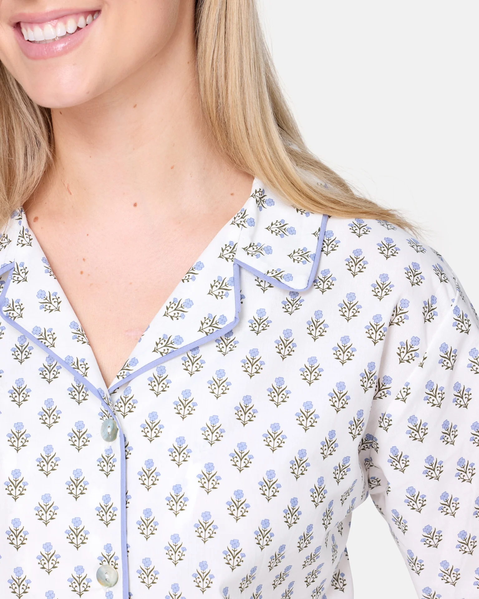 Foxford Emma Cotton Pyjama Set - Image 3
