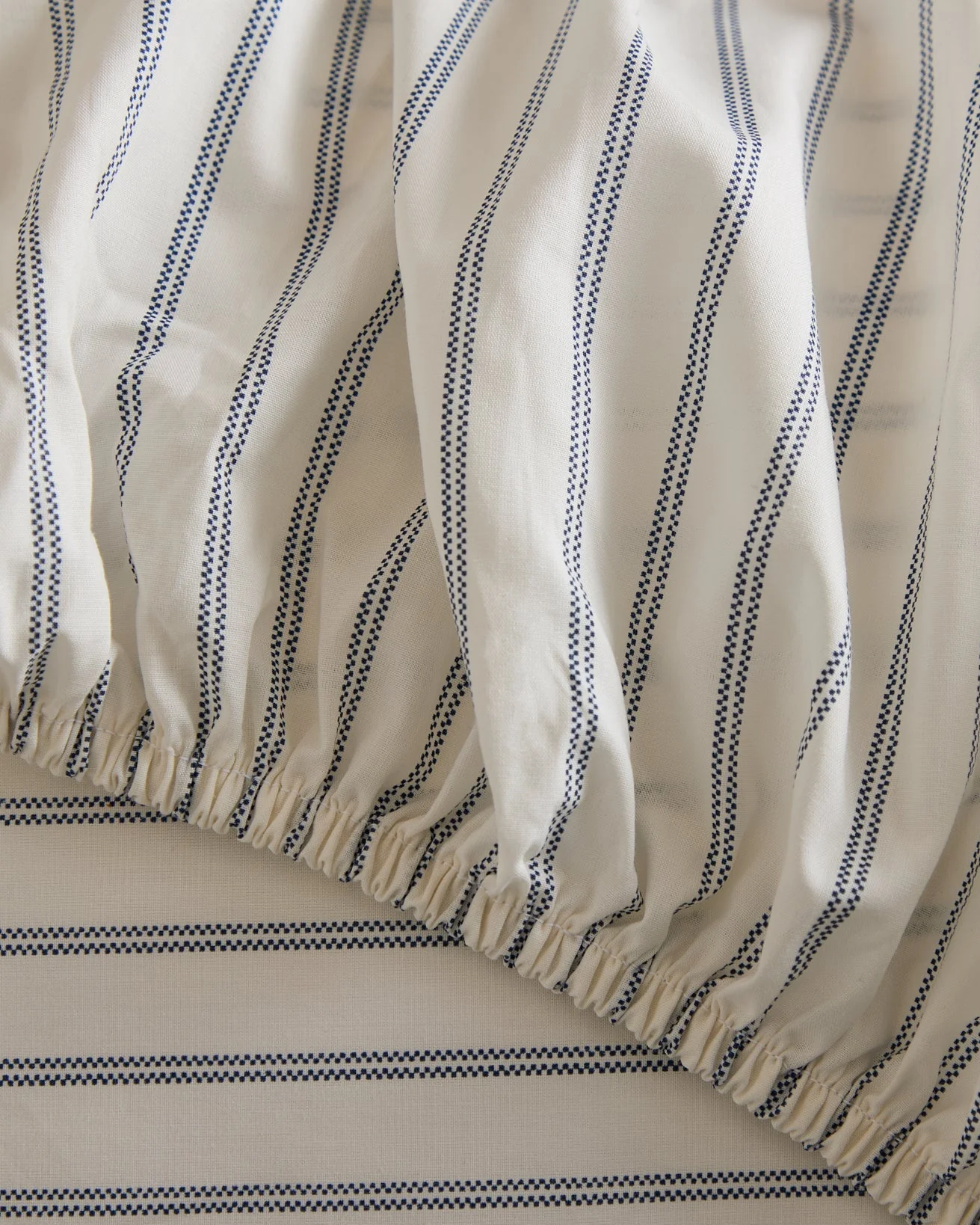 Foxford Emma Pinstripe Fitted Sheet - Image 2
