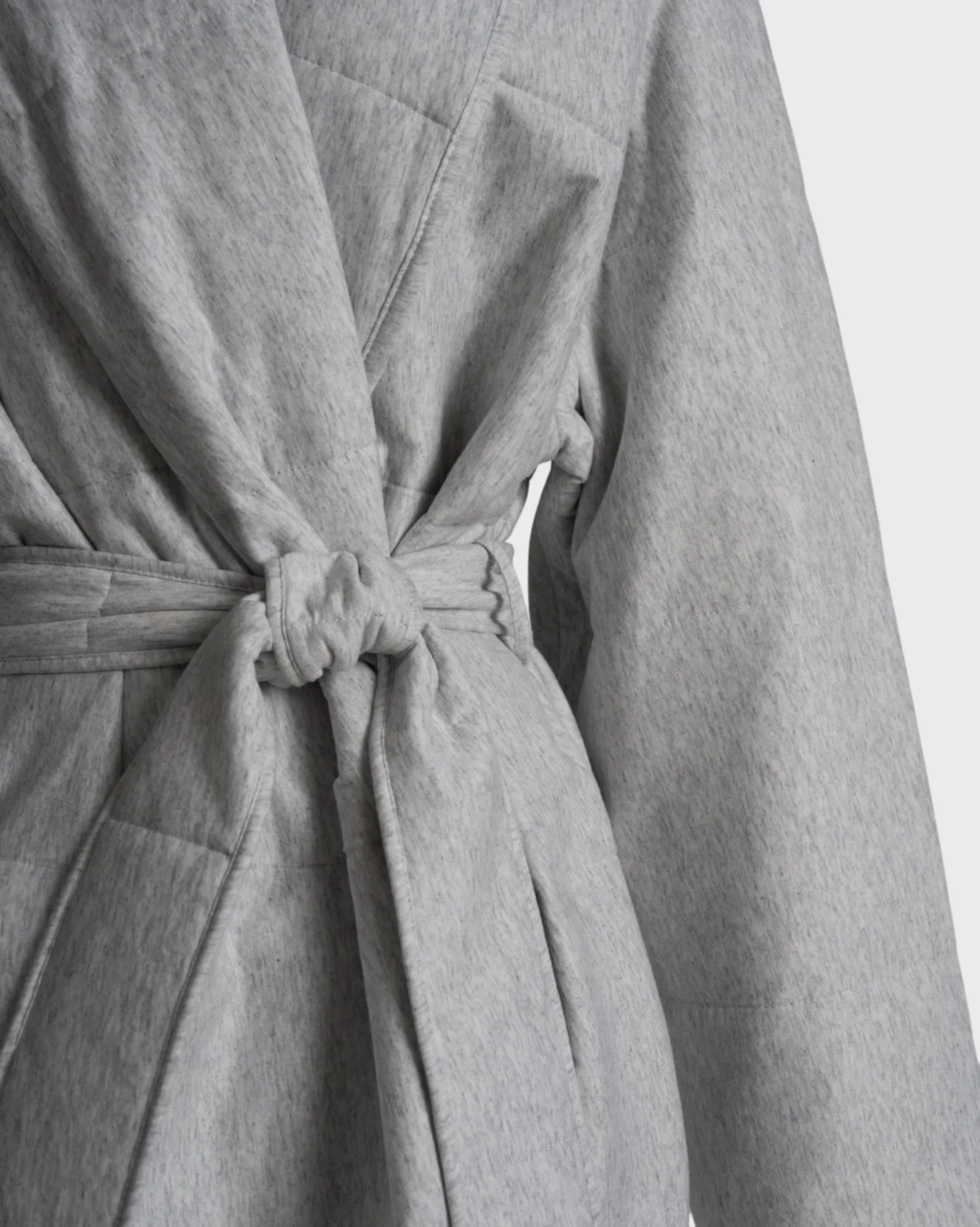 Foxford Grey Padded Robe - Image 3