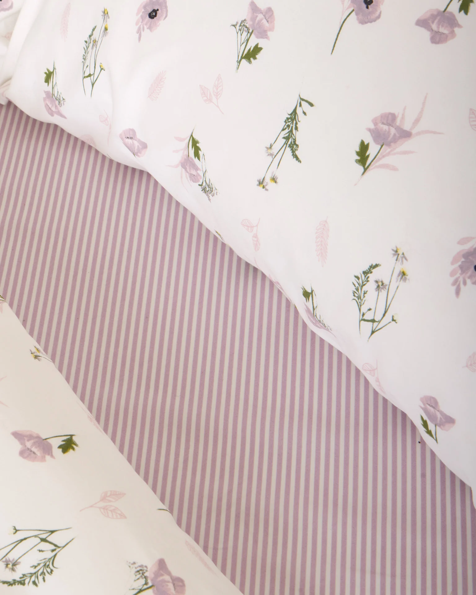 Foxford Maeve Stripe Fitted Sheet - Image 3