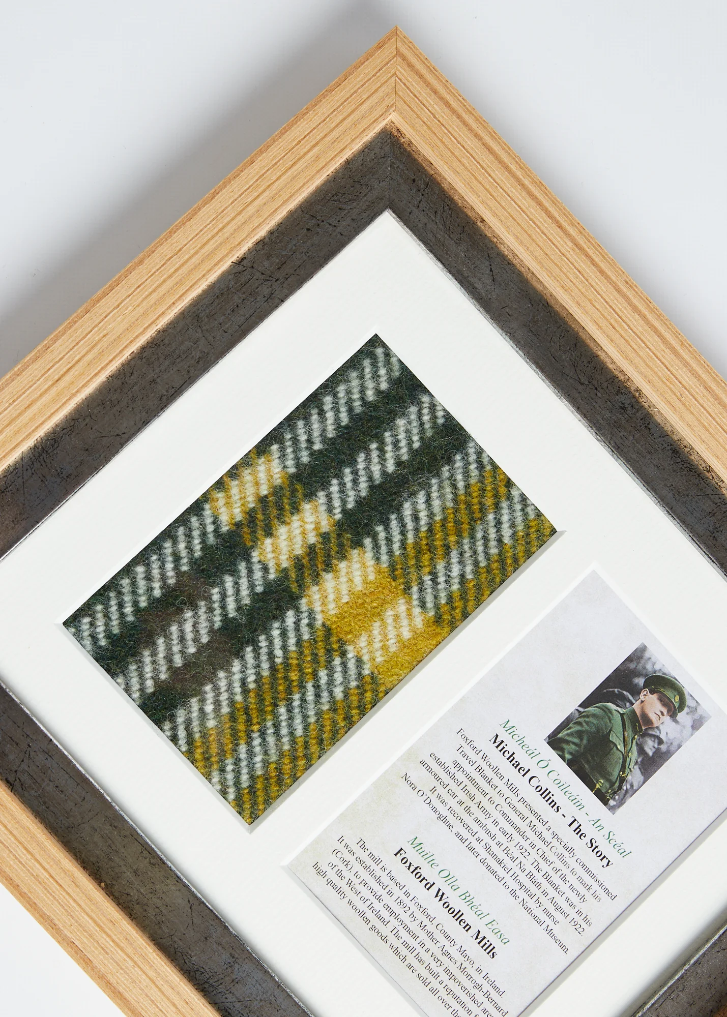 Foxford Michael Collins Handmade Frame - Image 2