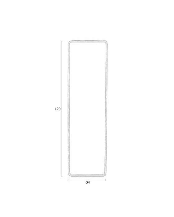 Foxford Vintage Mirror- Rectangle - Image 4