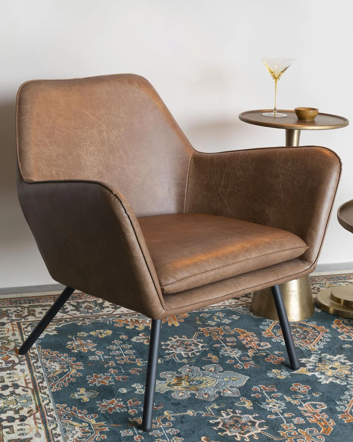 Lounge Chair Bon- Brown - Image 3