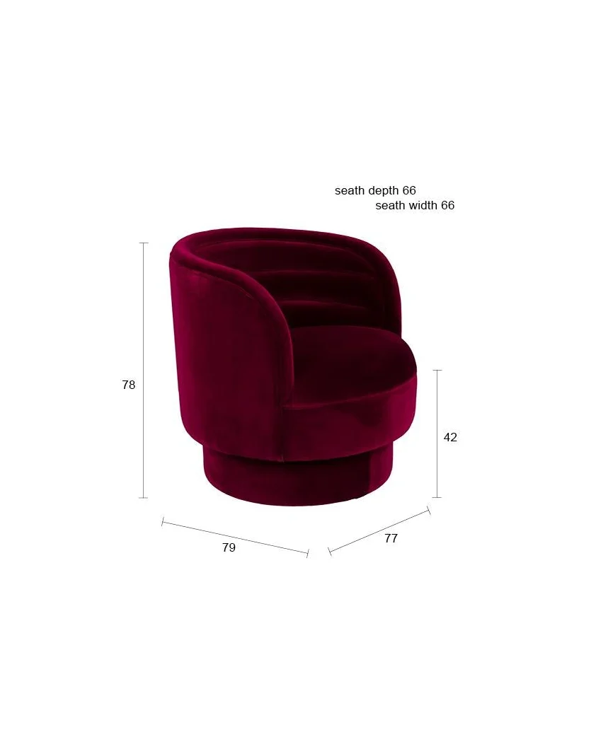 Lounge Swivel Chair Dorothy - Image 4