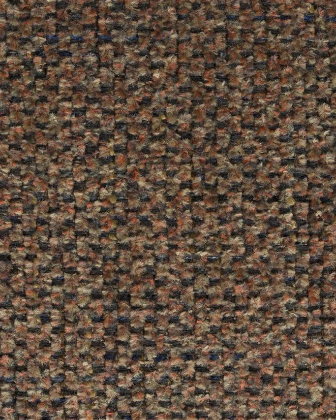 Lounge Swivel Chair Flower- Brown - Image 4
