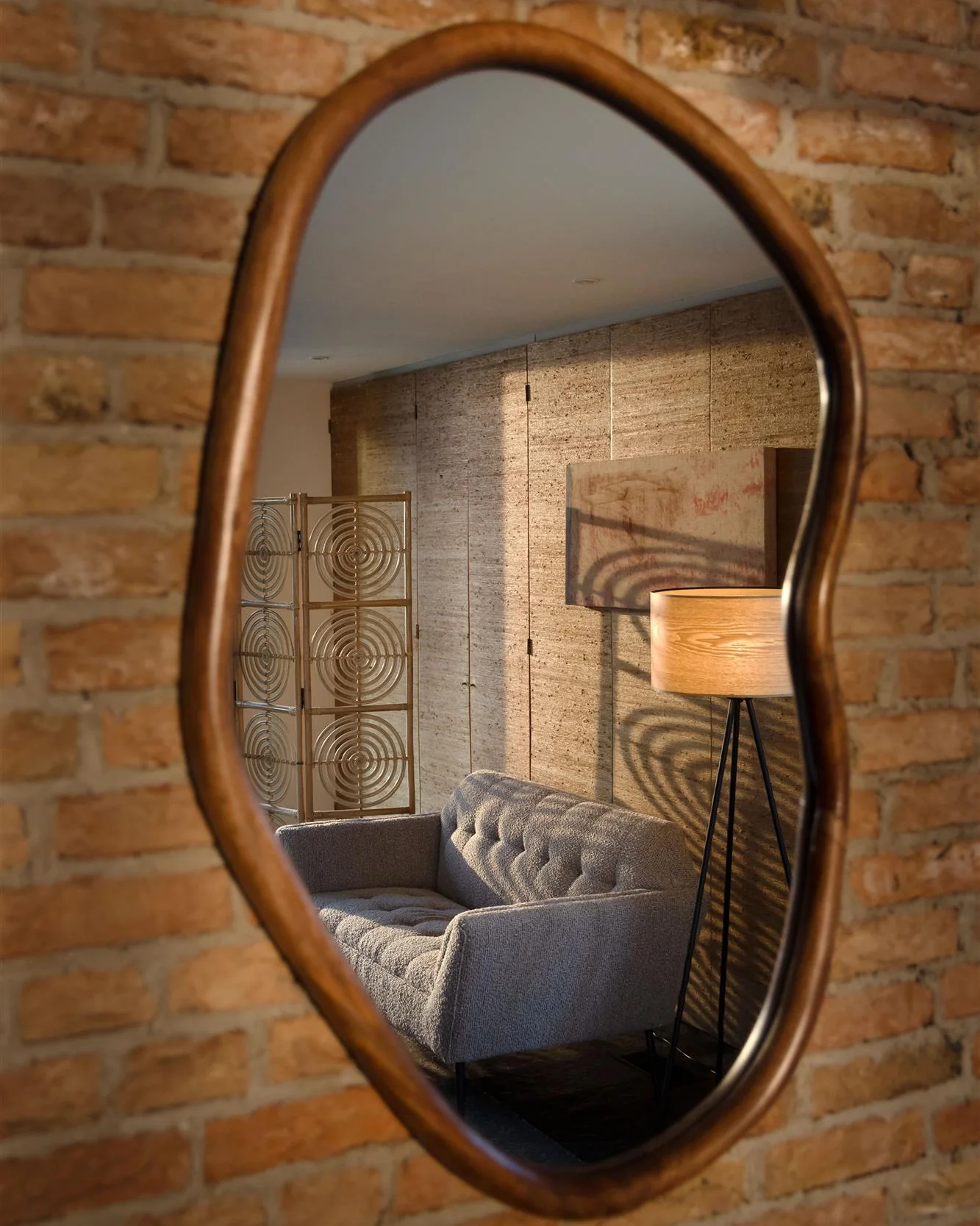 Mirror Ashley Walnut - Image 5