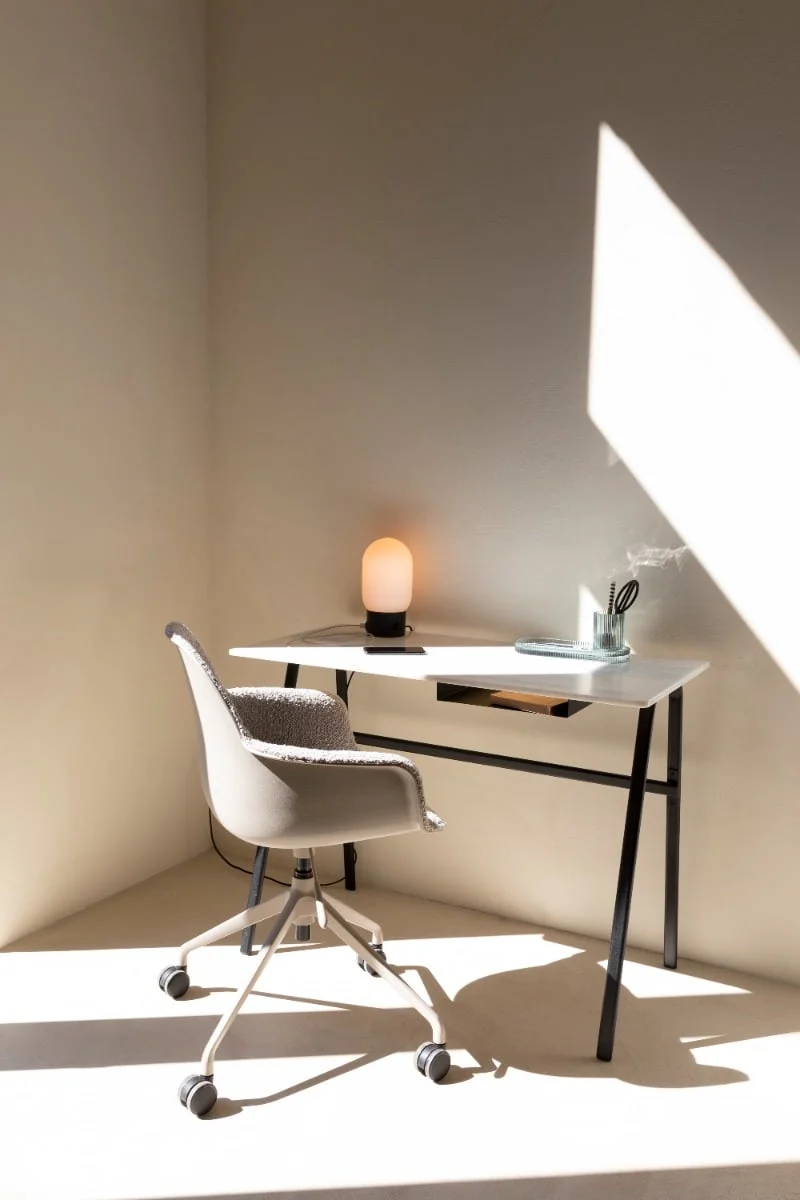 Albert Kuip Office Armchair Taupe - Image 7