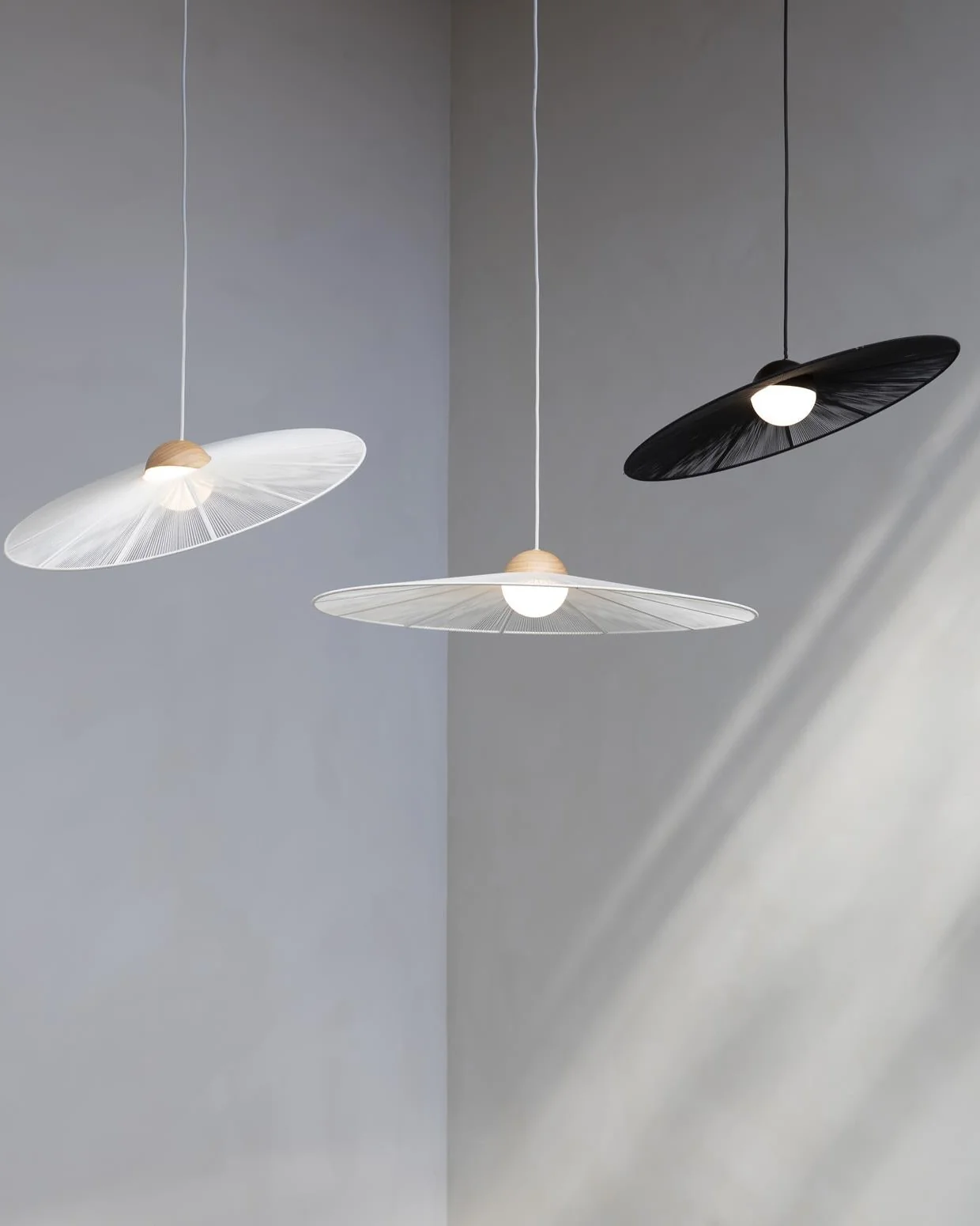 Pendant Light Belle- Large Beige - Image 3