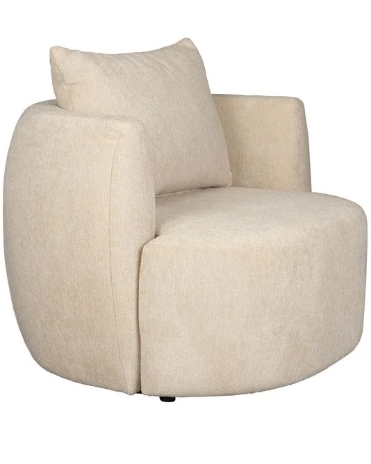 Lounge Chair Rocca- Latte - Image 3