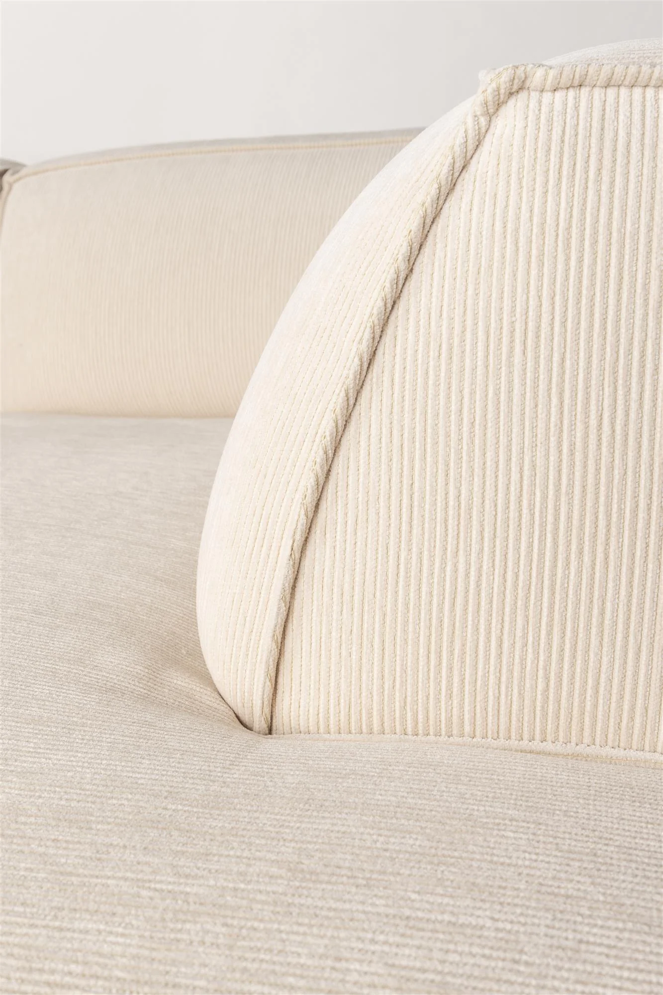 Sofa Fat Freddy Rib Right Natural - Image 3