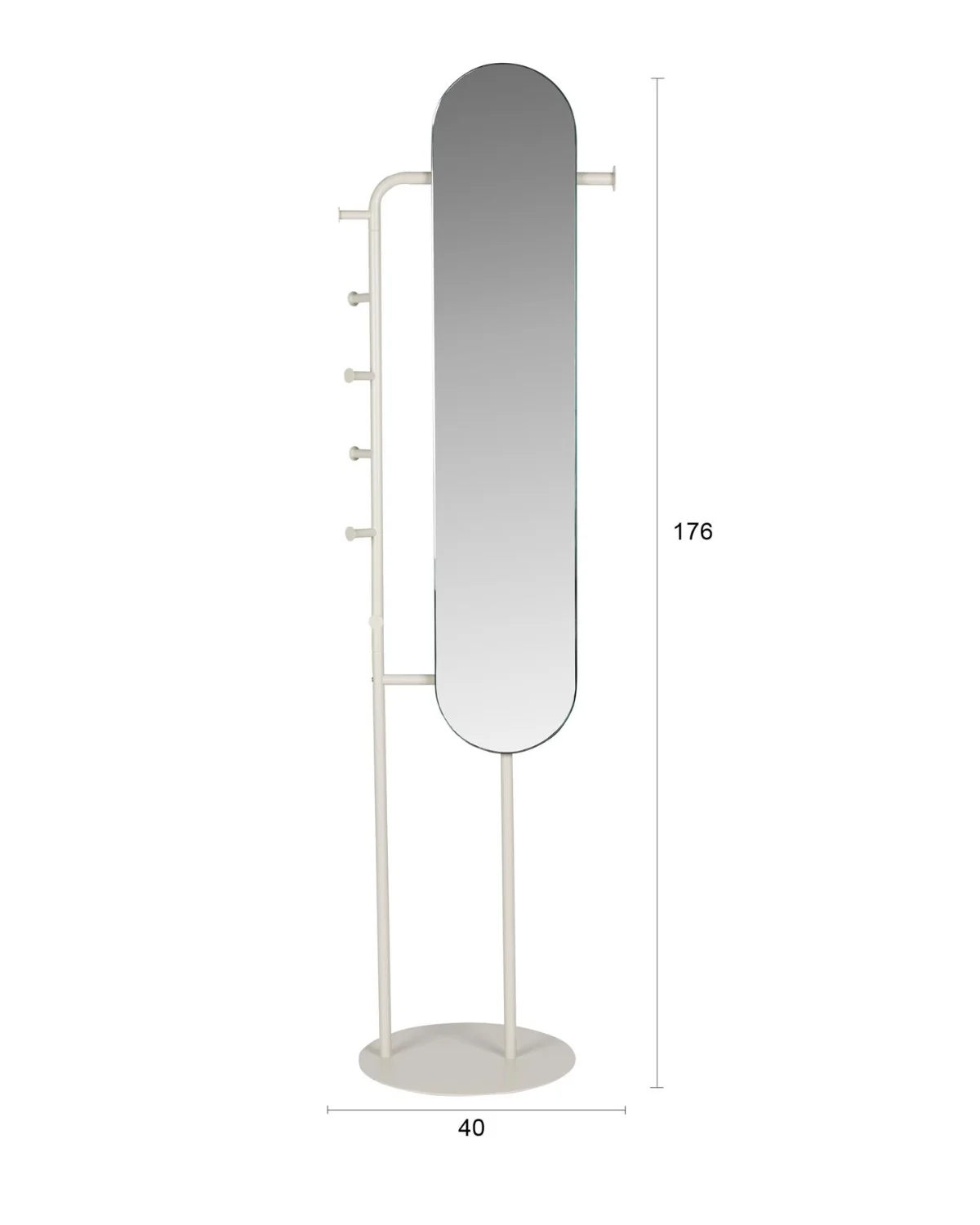 Standing Mirror Vero Beige - Image 4