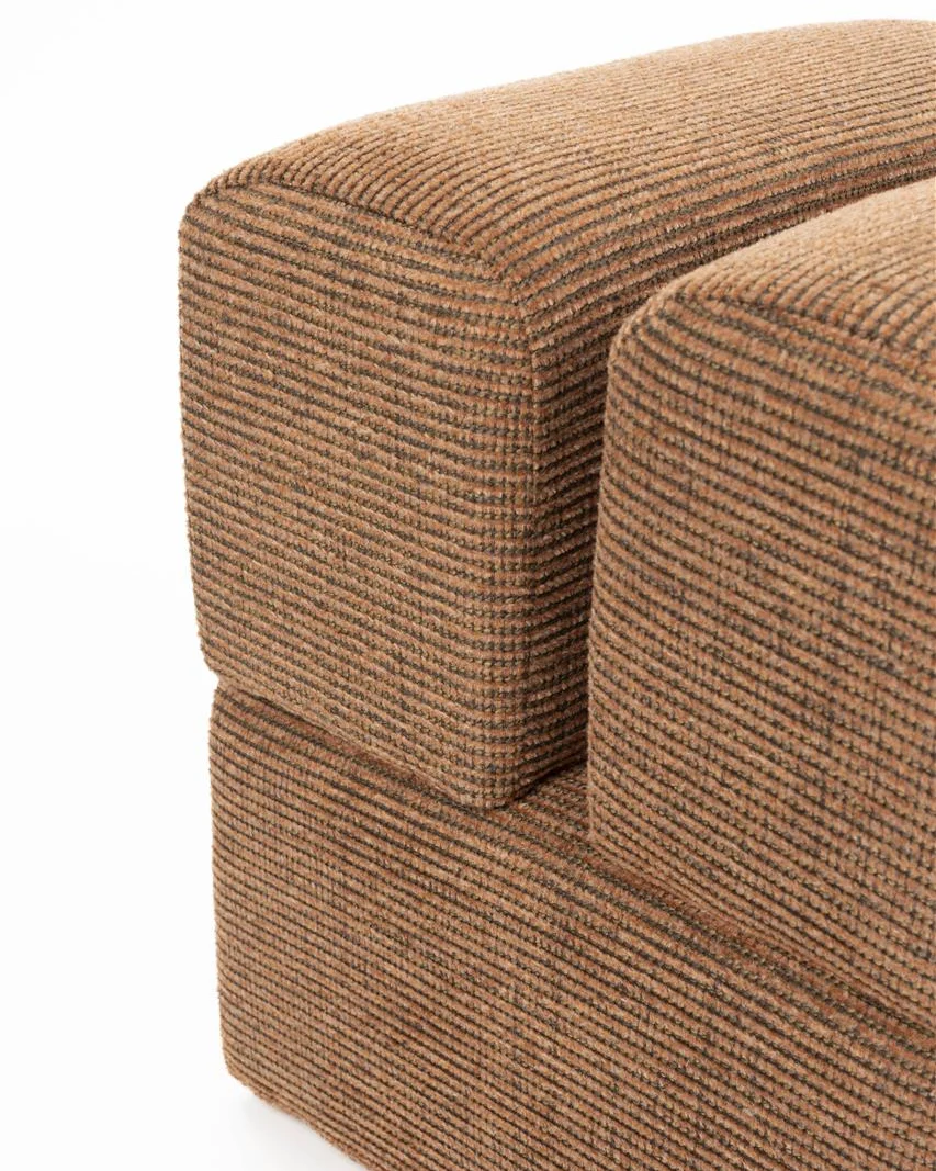 Staple Pouffe- Terracotta - Image 2