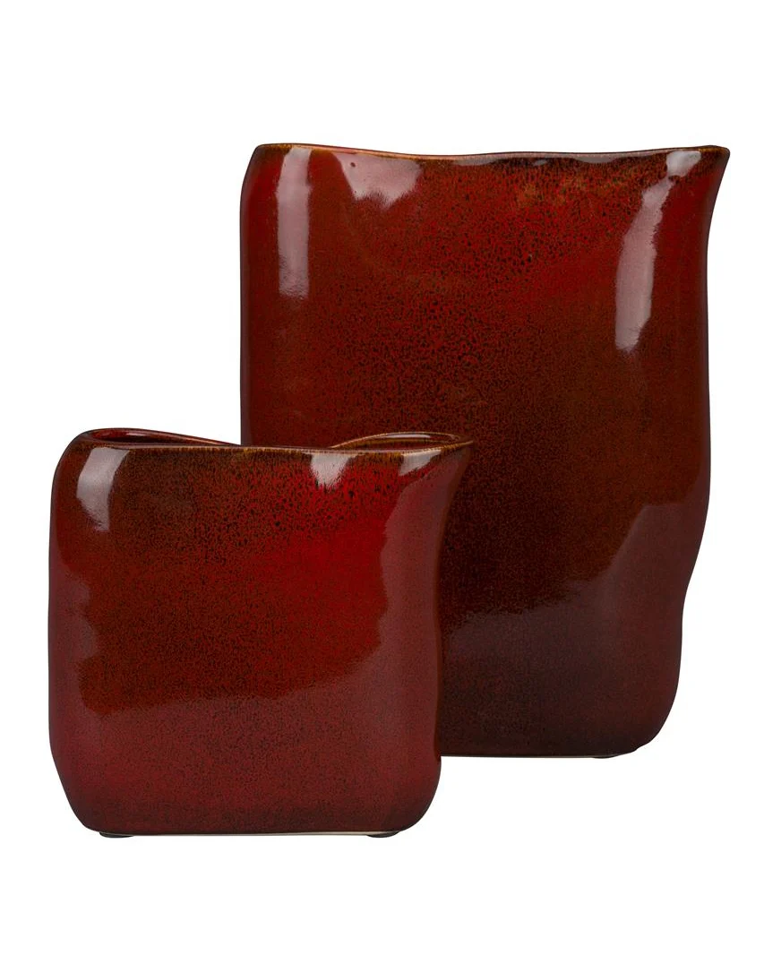 Vase Edna Red- Medium - Image 4