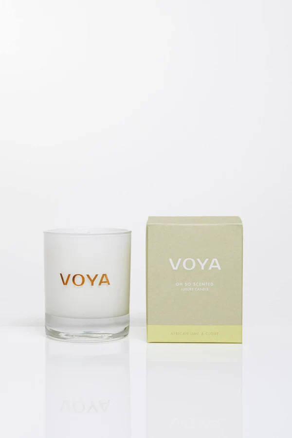 VOYA African Lime & Clove Luxury Scented Candle