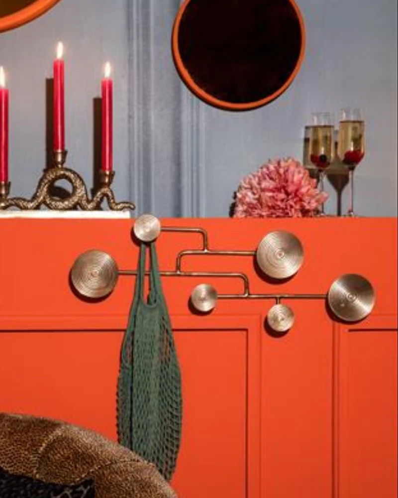 Wall Coat Rack Hypnotising Brass - Image 4
